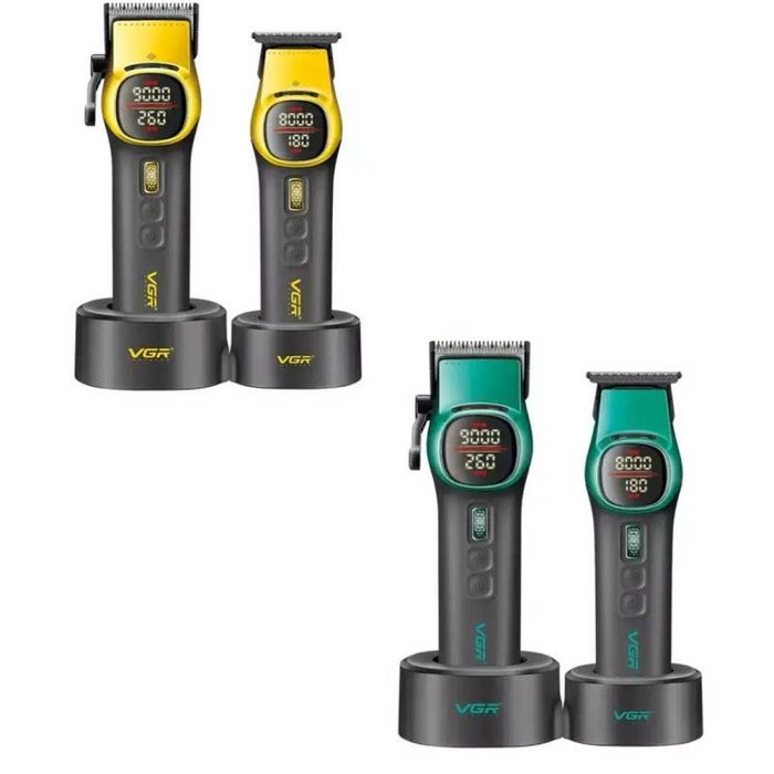 Комплект машинки за подстригване и контури-Green series § GoldSeries