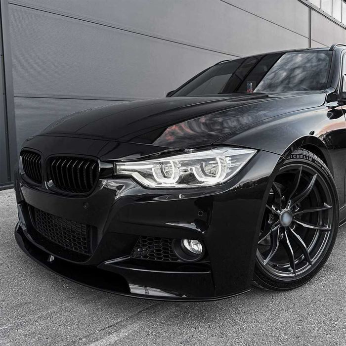 Lip Bara Fata BMW Seria 3 F30 F31 - Negru Lucios