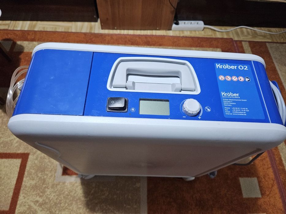 Кислороден концентратор Kröber O2 – гаранция 5 г,, като нов