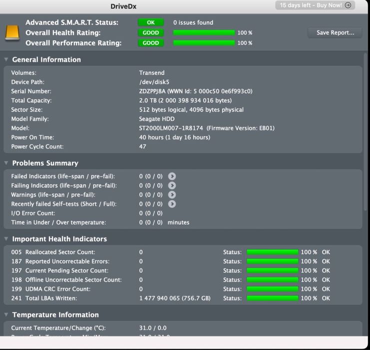 2 диска Transend 2+1 Tb