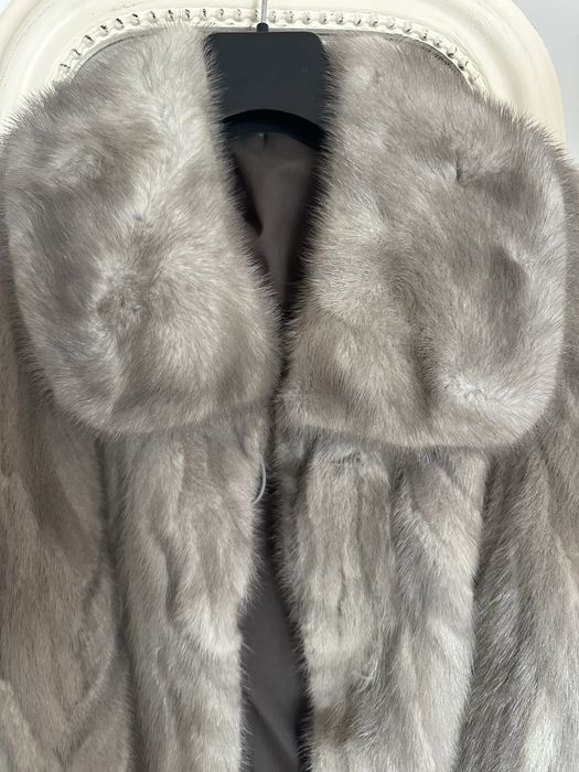 Haina blana naturala vizon