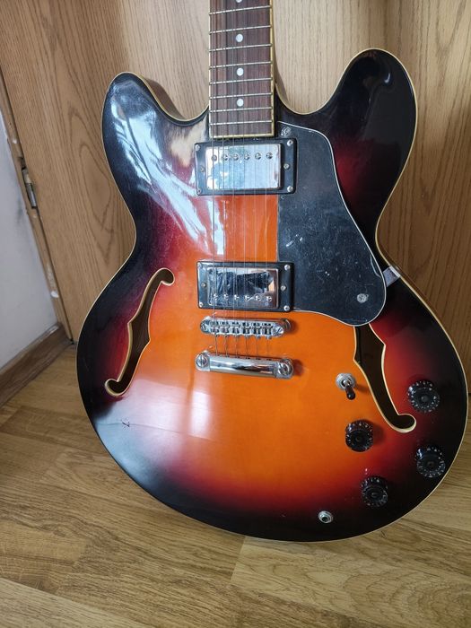 Chitară electrică Keytone semi-hollow +accesorii