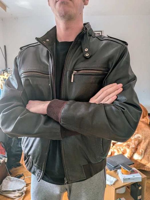 Geacă piele naturală 2XL