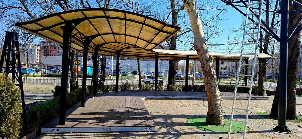 Тента - сенник за засенчване 68 кв.м.