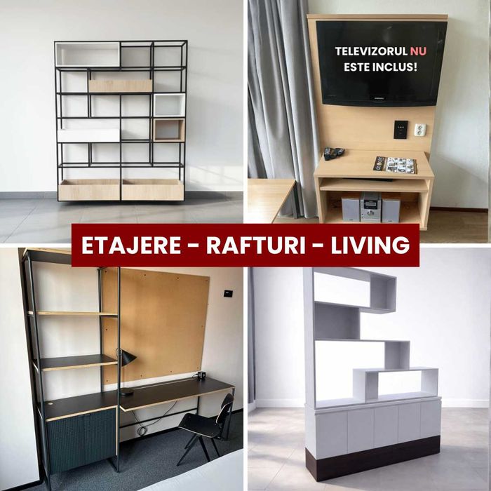 Dulapuri, rafturi, comode, etajere - Living, sufragerie