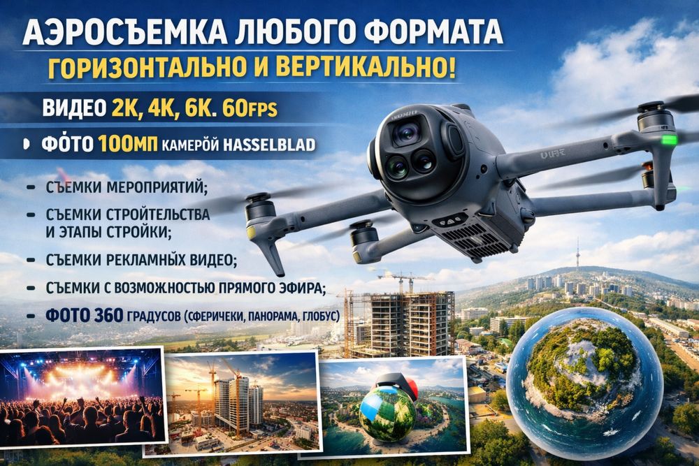 Проффесиональная аэросъемка