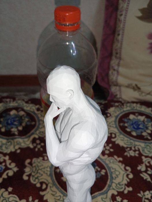 Фигурка Мужчины— белый декор для интерьера,