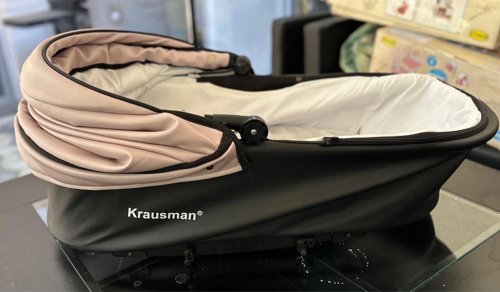 Krausman - Carucior 3 in 1 Trend Pro Pink
