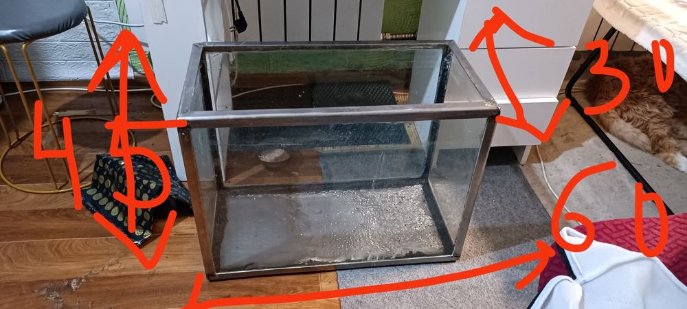 Продам аквариум 80 л