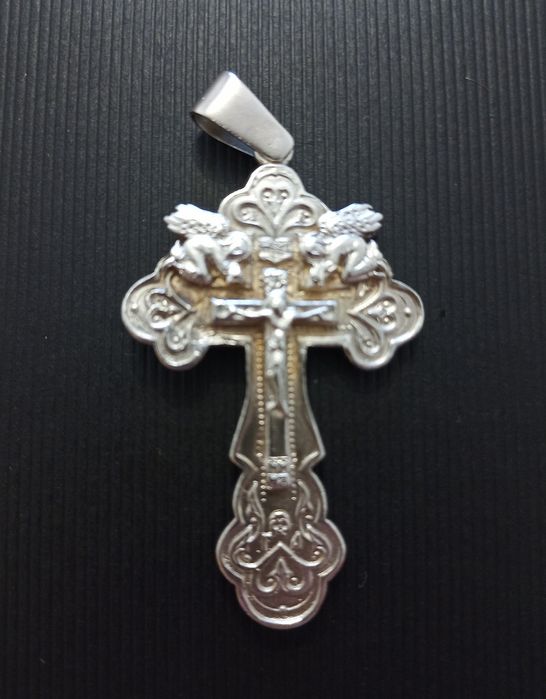Крестик серебряный
