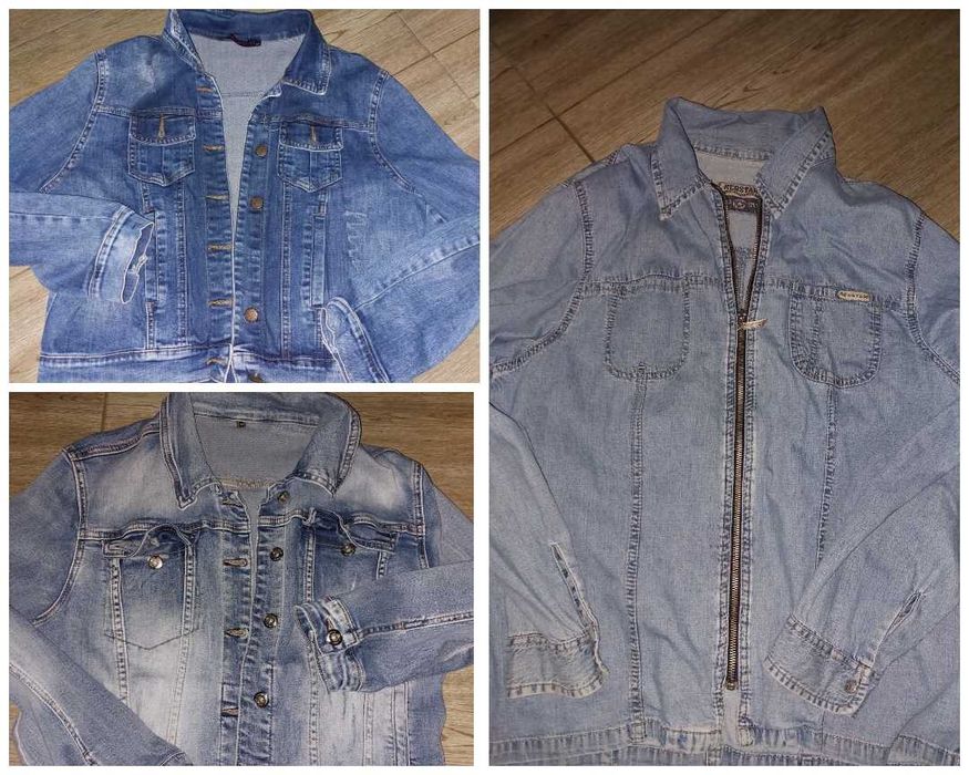 Дънкови якета и риза