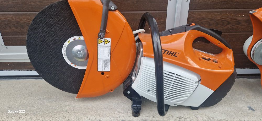 Stihl drujba pentru beton pe benzină