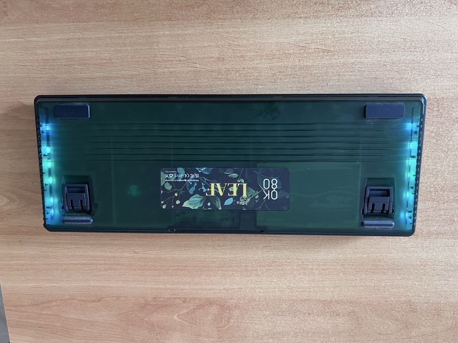 Tastatura mecanica QwertyKey k80 Leaf Verde