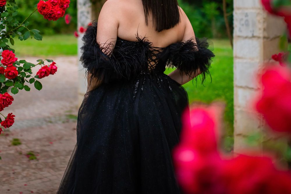 Бална рокля (черна)