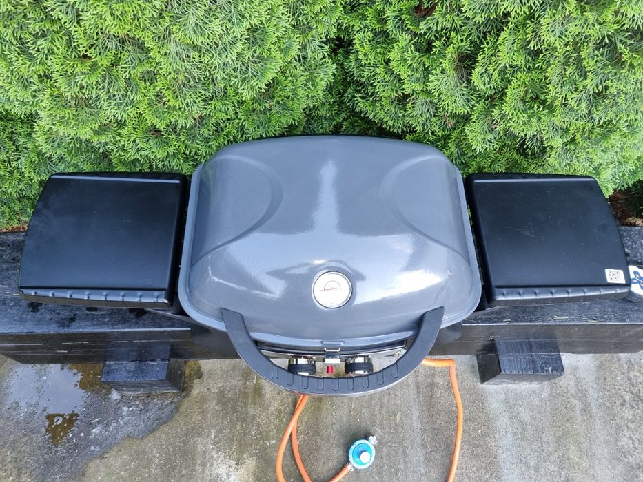 Grill gaz 2 arzătoare fontă