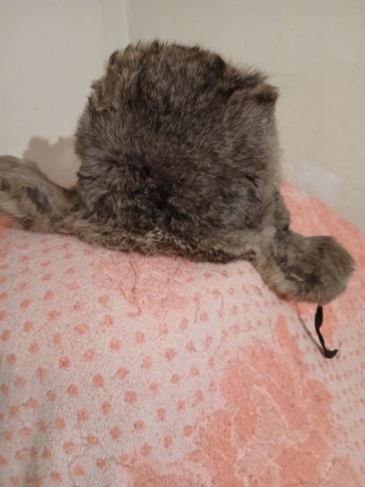 Шапка и воротник мужская .