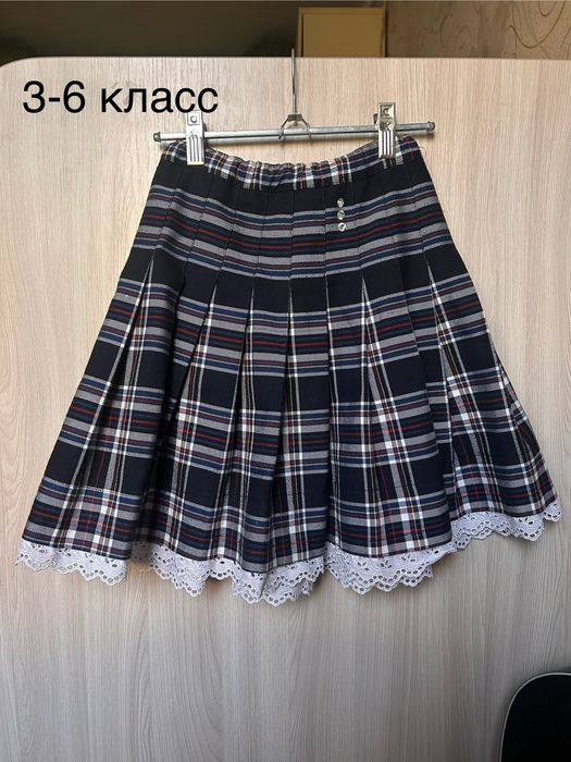 Школьная юбка для девочки 3-6 класс