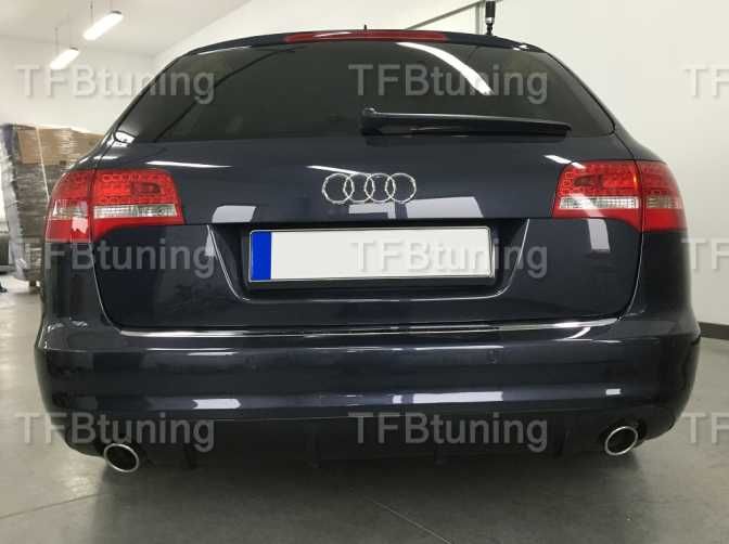 Difuzor bara spate Audi A6 C6 2009-2011 SLINE S LINE S6 RS6 ver1