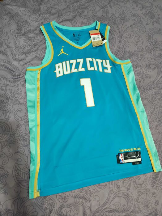 Нов мъжки потник NBA Nike Charlotte Hornets на LaMelo Ball