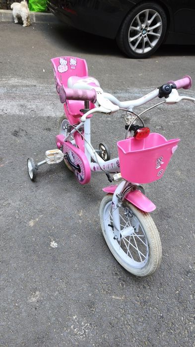 Bicicleta copii cu roti ajutatoare