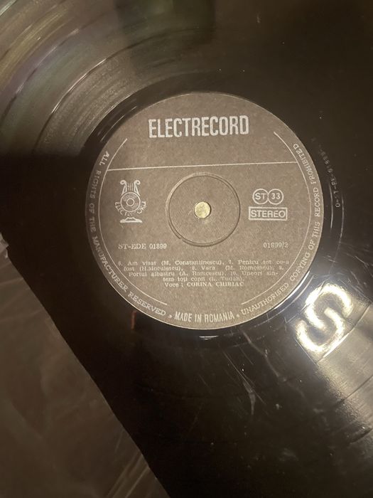 Discuri vinil românești vintage