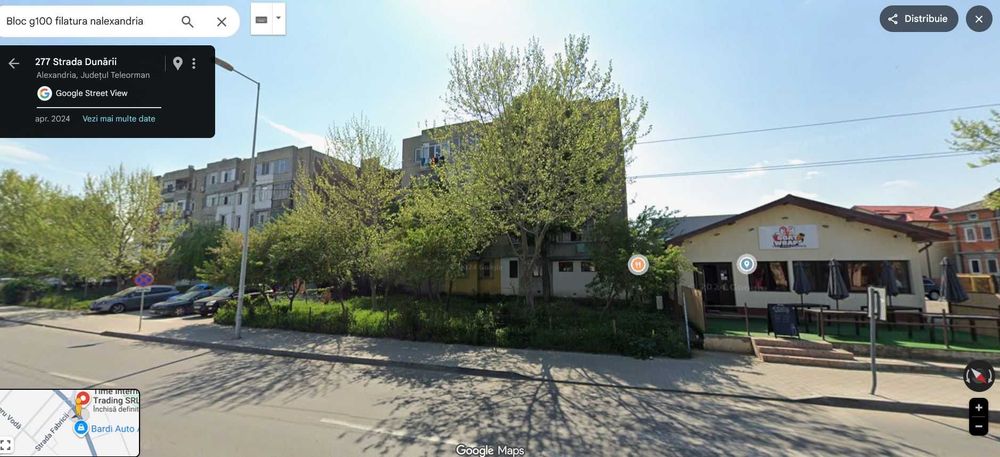 Garsonieră de vânzare – Alexandria, bloc G100 (Filatura), etaj 1