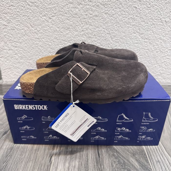 Birkenstock Boston LEVE Mocca, mărime: 36