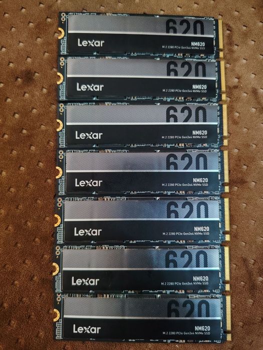 SSD Lexar NM620,  512g, NVMe M.2 3500 MB/s