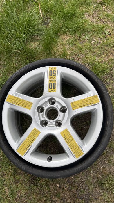 Резервна гума 5/112/16 VW Audi Skoda Mercedes
