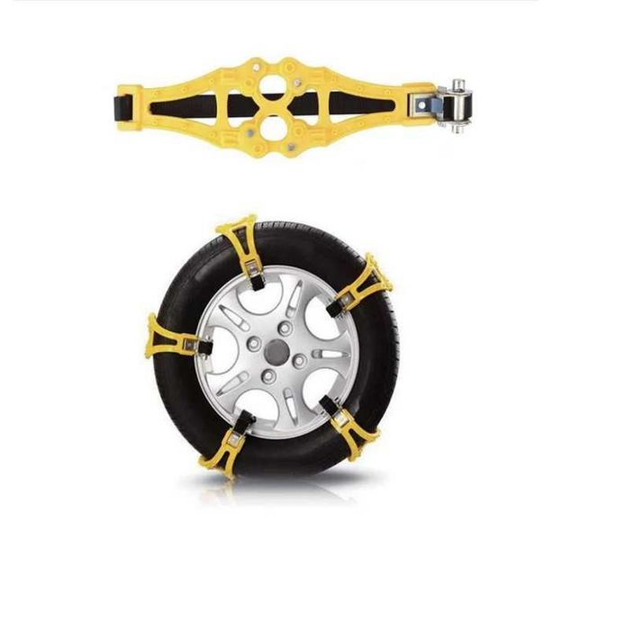 Комплект вериги за сняг Automat, Вериги с колани, 4бр