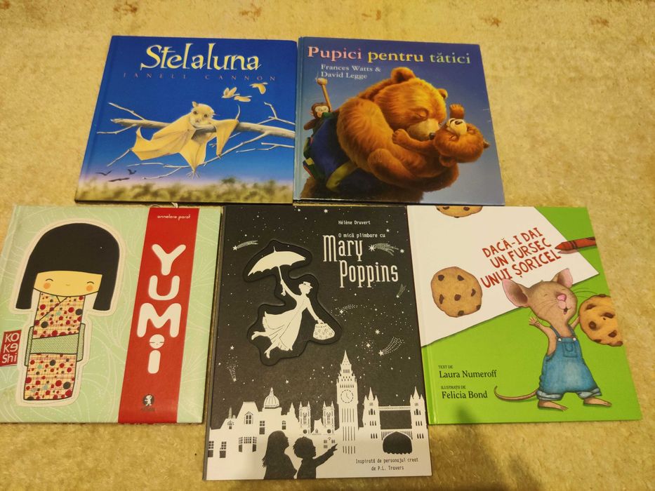 Carti pentru copii– stare foarte buna/ ca noi