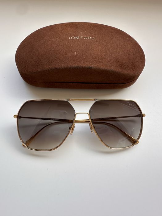 Tom Ford TF852  Gold Navigator – Оригинал, топ състояние