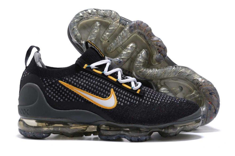 Nike Air Vapormax 2021 All Black gold 45