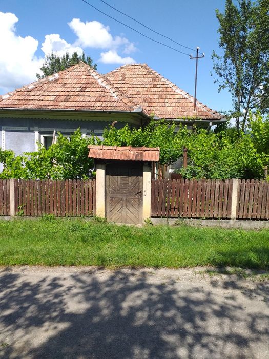 Vând casă cu grădină