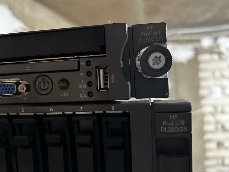 Сървър HP ProLiant DL380 G5 , HP ProLiant DL360 G5, IBM xSeries 335