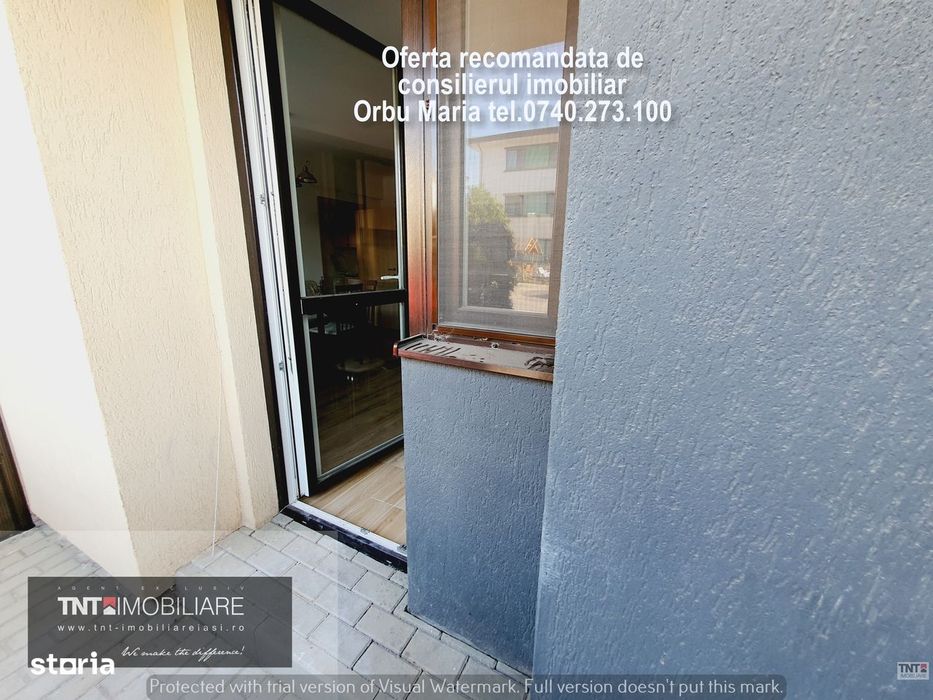 Apartament 2 camere de inchiriat Iasi bloc nou zona Pasarela Bucium