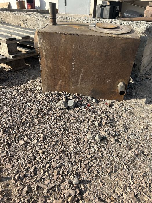 Печь на твердом топливе