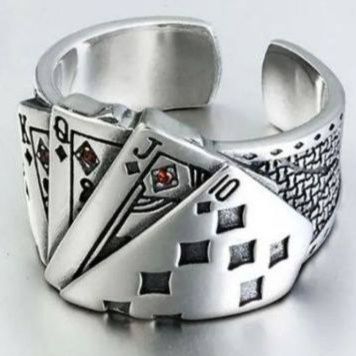 ,Серебристий калцо. Новый.