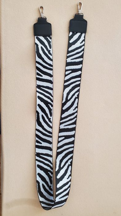 Curea nouă de umăr cu imprimeu zebră, pentru genți, poșete, borsete
