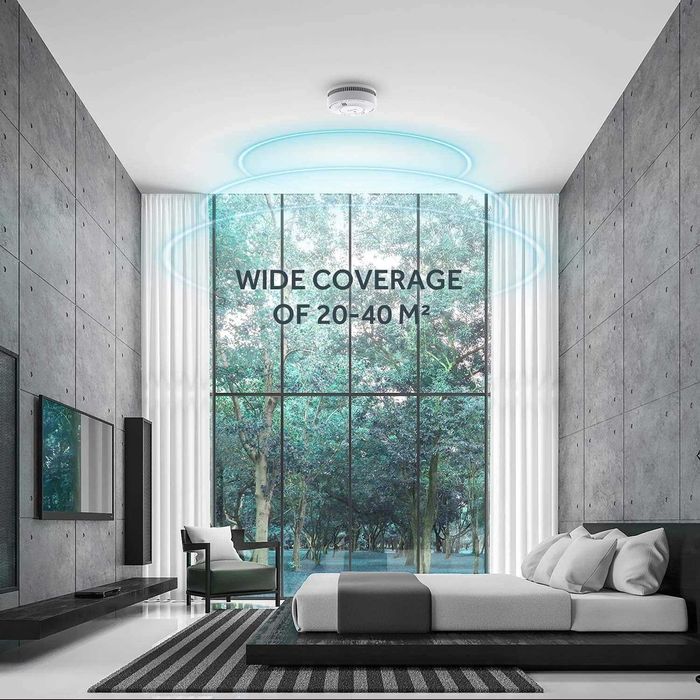 Detector fum X Sense SD2J0AX set x 2 cu baterie 10 ani