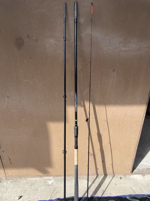 Фидер комплект Preston Monster 4m 180 g и Тica heavy feeder mentor