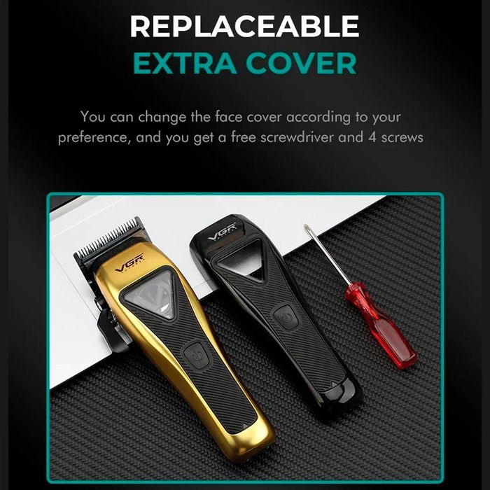 VGR Профессиональная машинка для стрижки волос V-015!