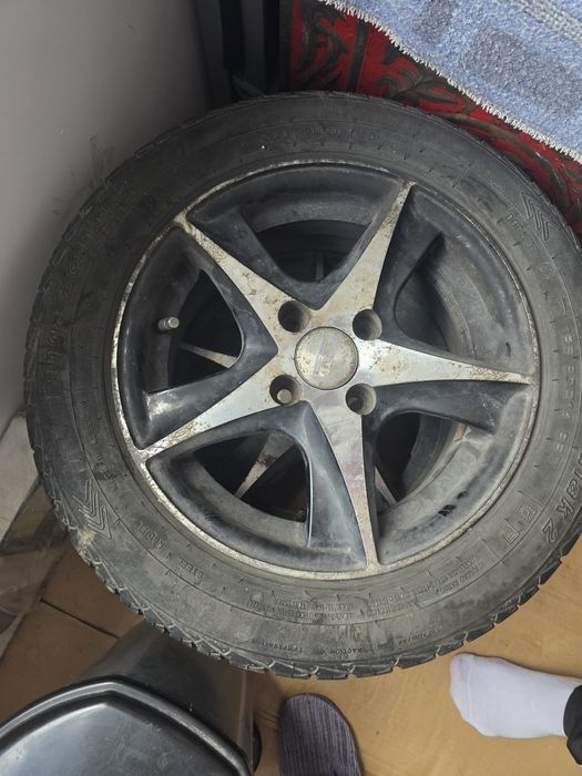 Диски титановые с резиной