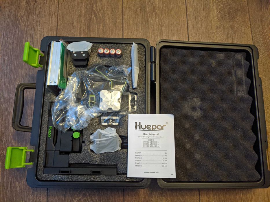 Nivela cu laser Huepar S02CG