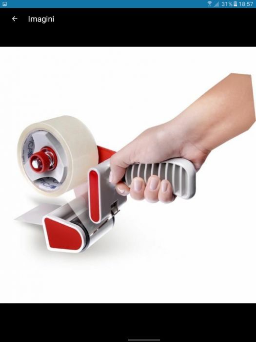 Dispenser pentru banda adeziva ( SCOTCH ) uzual - NOU - 30 Lei