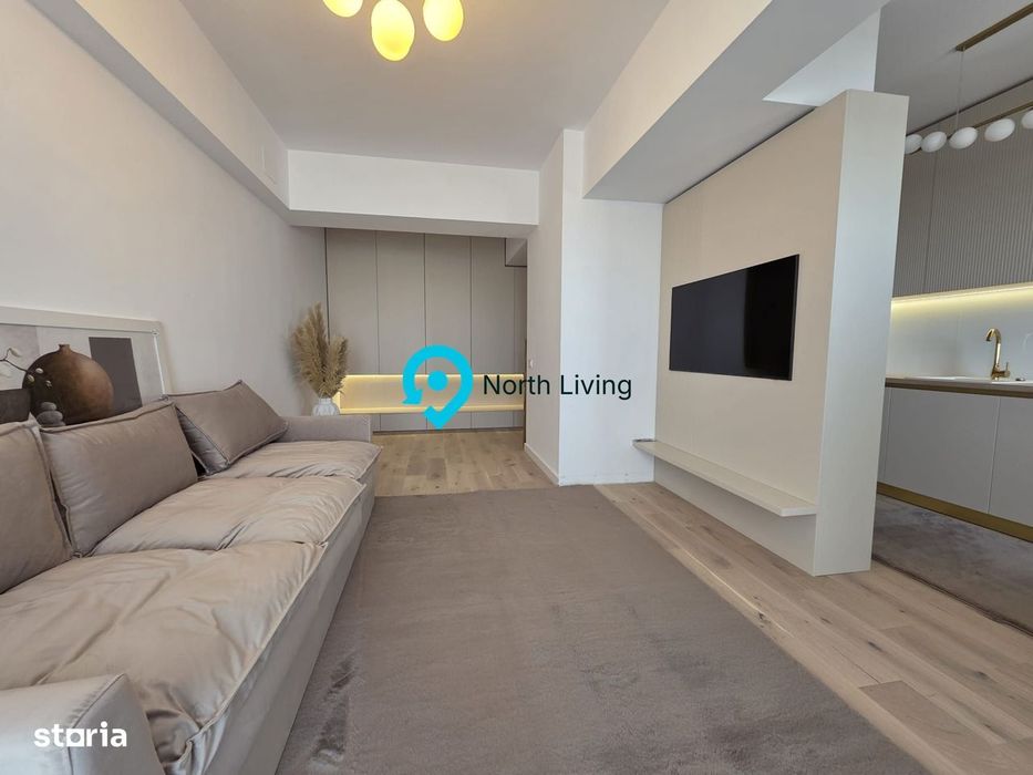 Apartament 2 camere nou Pipera complet mobilat