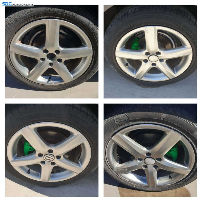 Set 4 Jante Janta Roata Roti Aliaj 235 45 17 R17 5x112 CB 57.1 Volkswagen Jetta 4 MK4 2011 - 2018 (anvelope vara bune dot 2021-2024) [Q2656]