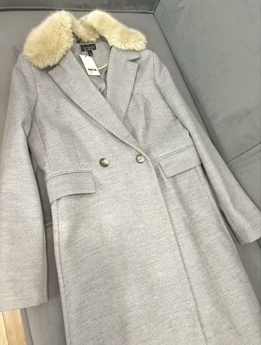 Пальто Topshop новое серое