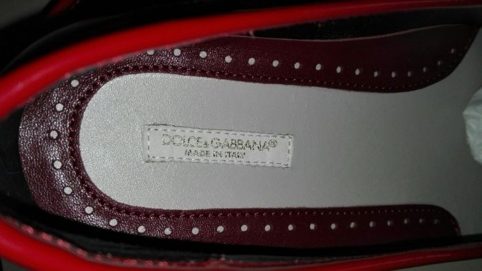 Dolce & Gabbana - нови мокасини, естествен лак
