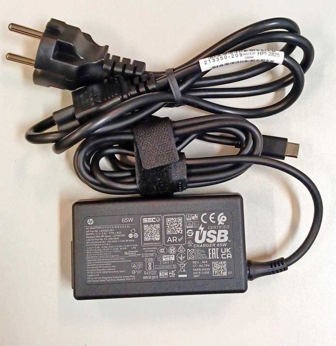 Alimentator incarcator HP 65W USB C